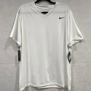 Nike Mens Black V Neck Dri-FIT T-Shirt X